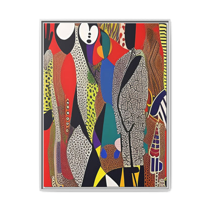 Muti Veins Matte Canvas Wall Art