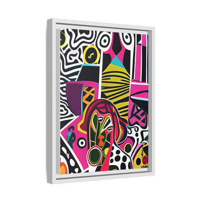 Nzingha Pulse Matte Canvas Wall Art