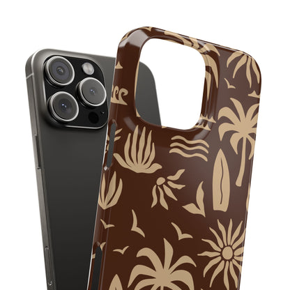 Vintage Tropical Snap Case for iPhone®