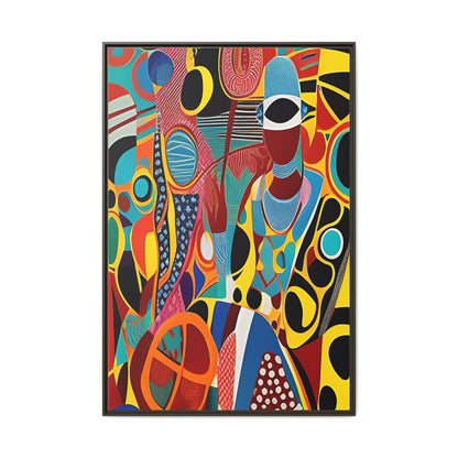 Ajora Veil Matte Canvas Wall Art