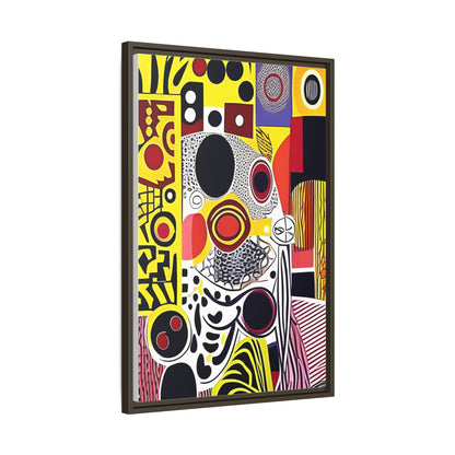 Zamani Echo Matte Canvas Wall Art