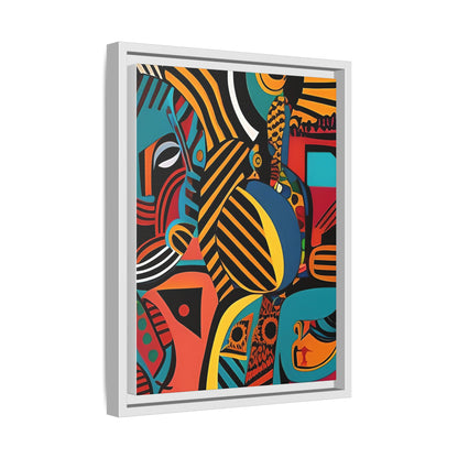 Sankofa Blaze Matte Canvas Wall Art