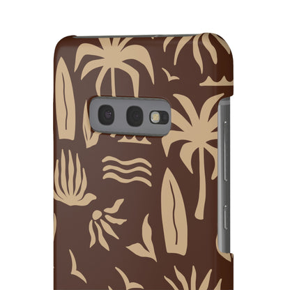 Vintage Tropical Snap Case for Samsung Phone