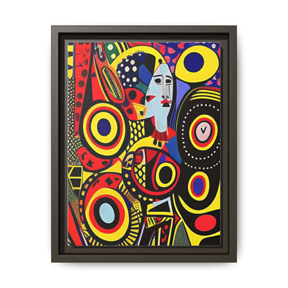 Okira Blaze Matte Canvas Wall Art