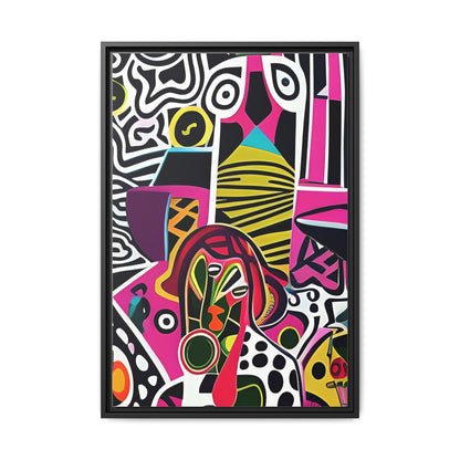 Nzingha Pulse Matte Canvas Wall Art