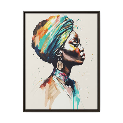 Nile Whisper Matte Canvas Print