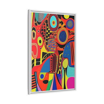 Oba Vibration Matte Canvas Wall Art