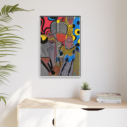 Luba Current Matte Canvas Wall Art