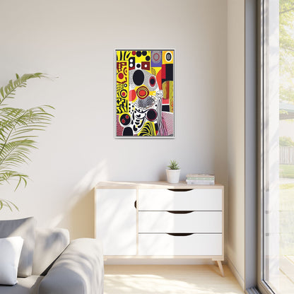 Zamani Echo Matte Canvas Wall Art