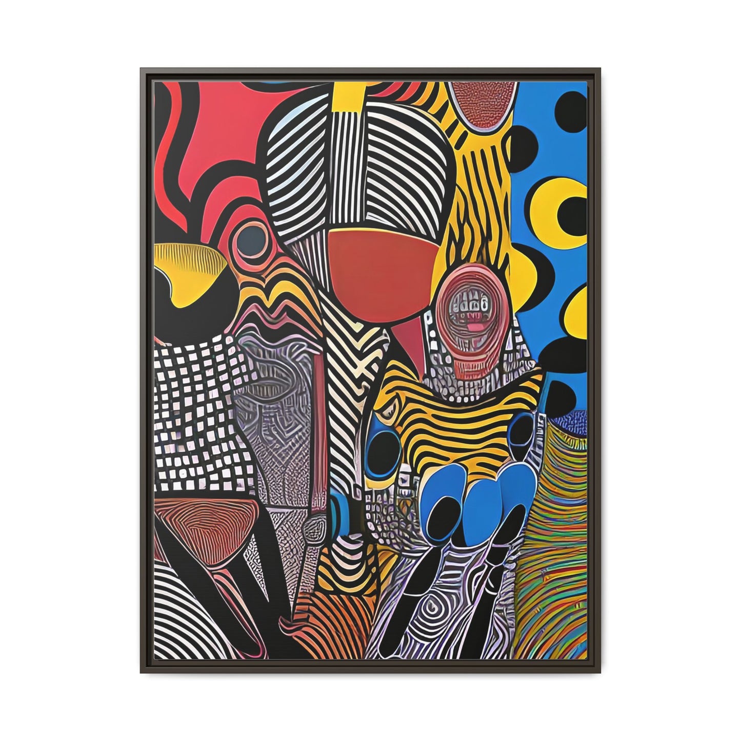 Luba Current Matte Canvas Wall Art