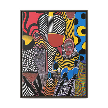 Luba Current Matte Canvas Wall Art