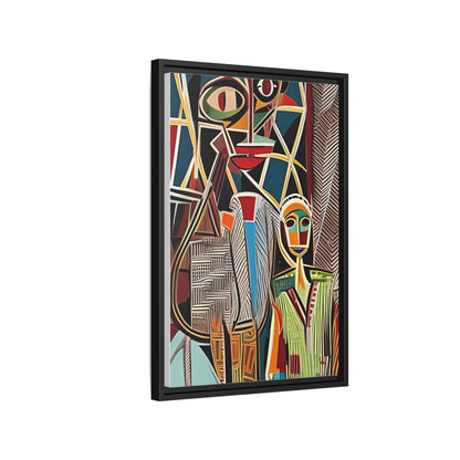 Moya Threads Matte Canvas Wall Art