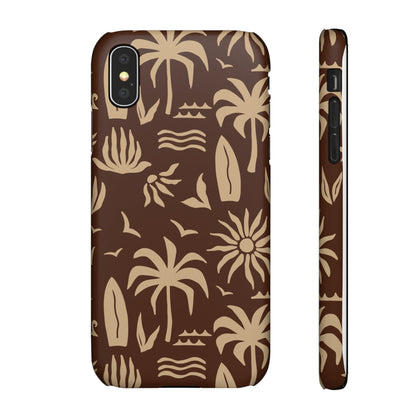 Vintage Tropical Snap Case for iPhone®