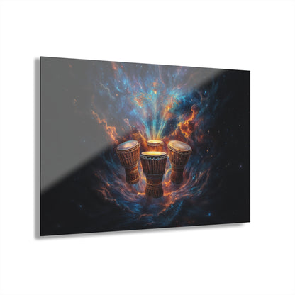 Cosmic Drum Acrylic Wall Art