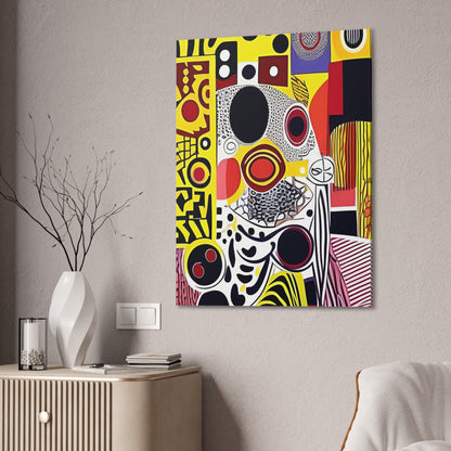 Zamani Echo Stretched Canvas Wall Art