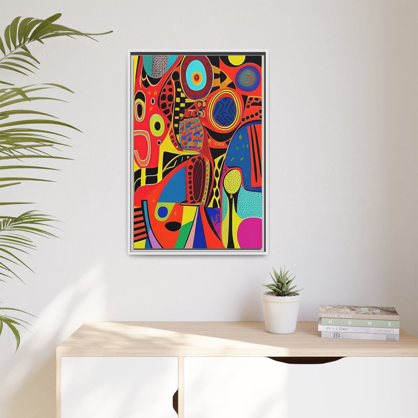 Oba Vibration Matte Canvas Wall Art