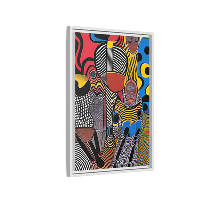 Luba Current Matte Canvas Wall Art