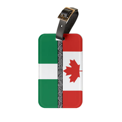Nigeria-Canada Diaspora Luggage Tag