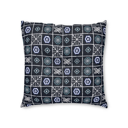 Zulu Zenith Bohemian Tufted Floor Pillow