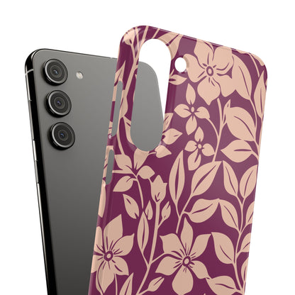 Blooming Elegance Snap Case for Samsung Phone