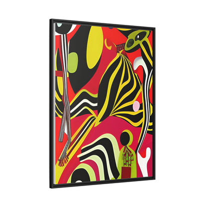 Ngoma Drift Matte Canvas Wall Art