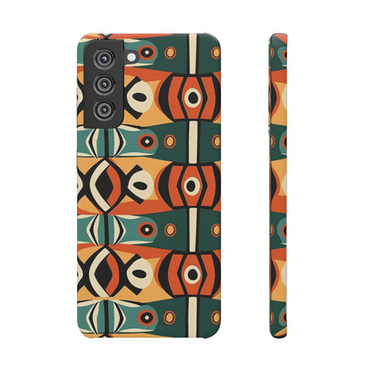 Retro Tribal Snap Case for Samsung Phone