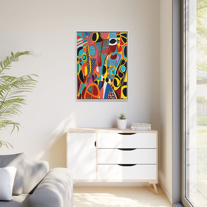 Ajora Veil Matte Canvas Wall Art