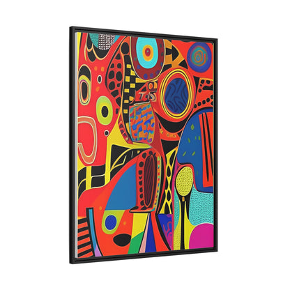 Oba Vibration Matte Canvas Wall Art