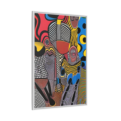 Luba Current Matte Canvas Wall Art