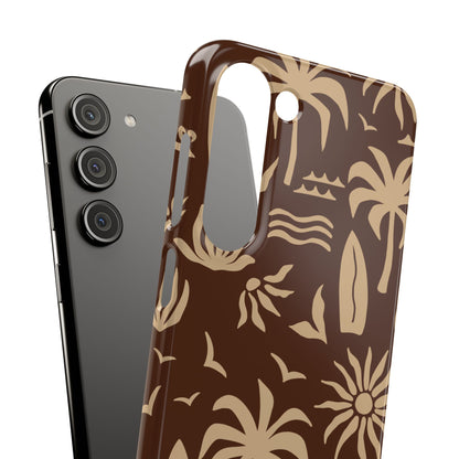 Vintage Tropical Snap Case for Samsung Phone