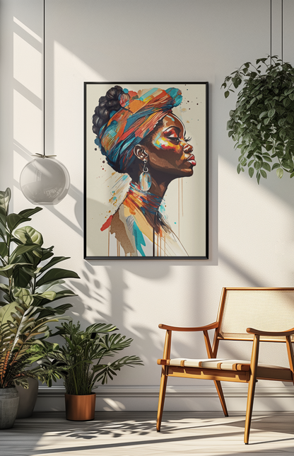 Indigo Spirit Framed Wall Art