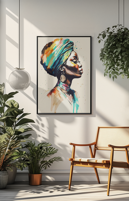 Nile Whisper Framed Wall Art