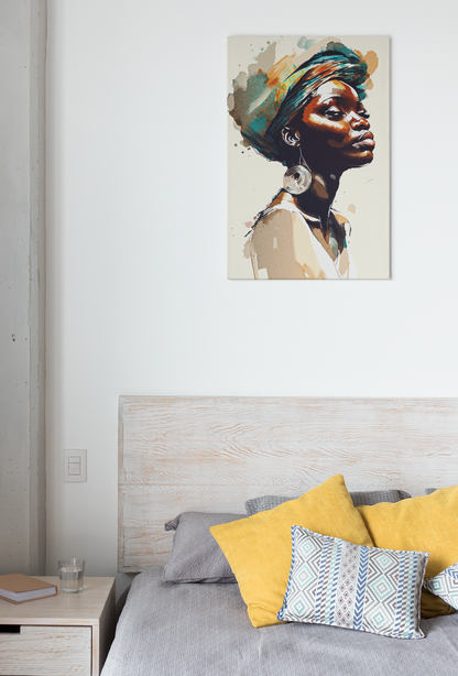 Desert Grace Stretched Canvas Wall Art