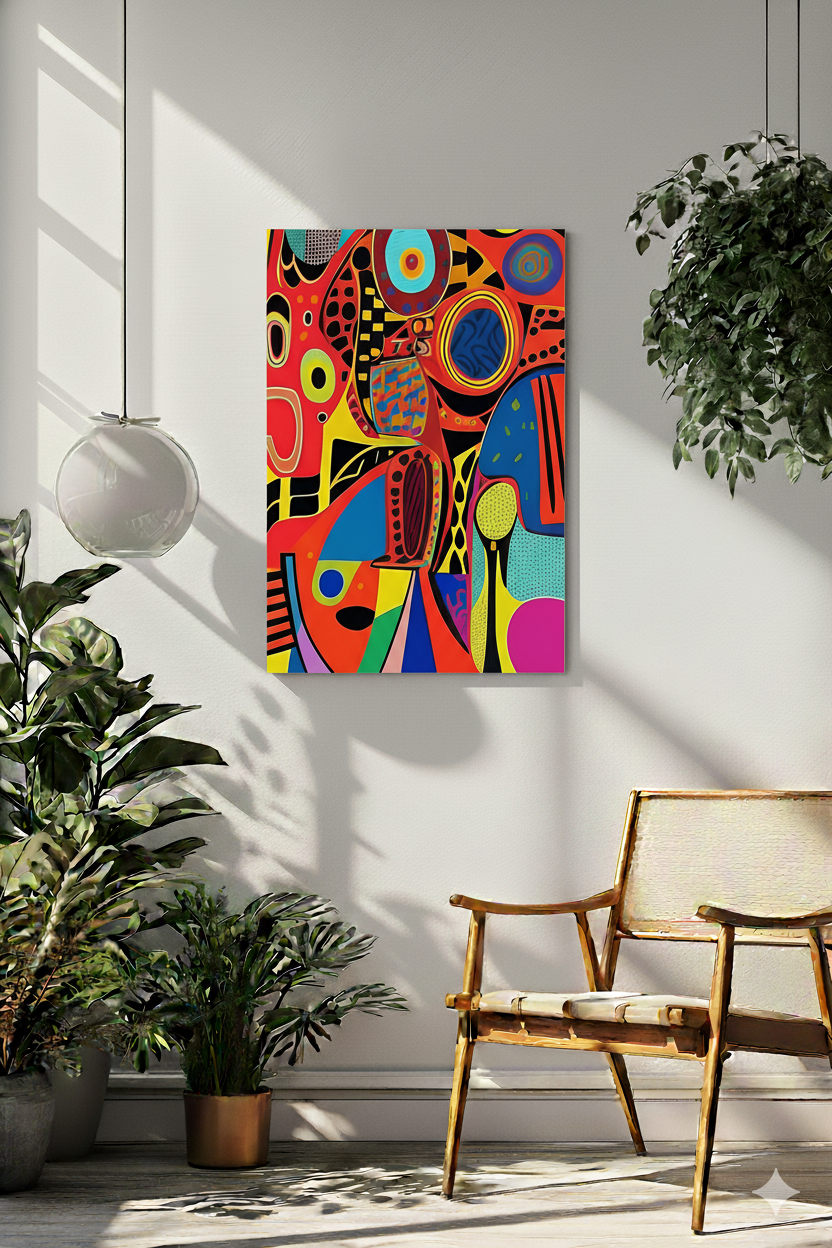 Oba Vibration Acrylic Wall Art