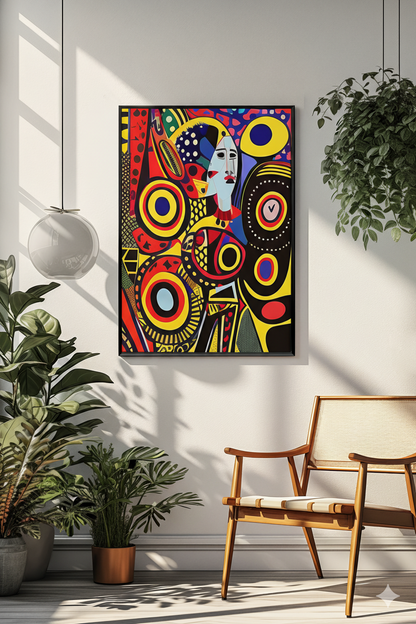 Okira Blaze Acrylic Wall Art