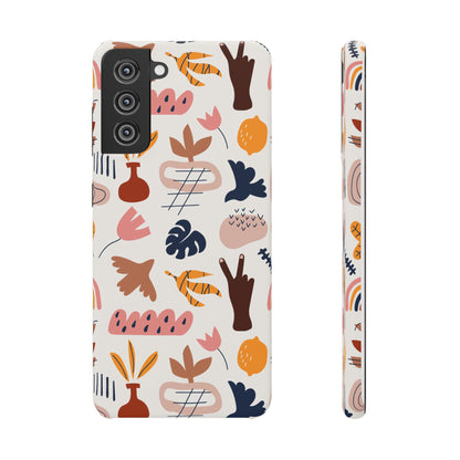 Whimsical Harmony Snap Case for Samsung Phone