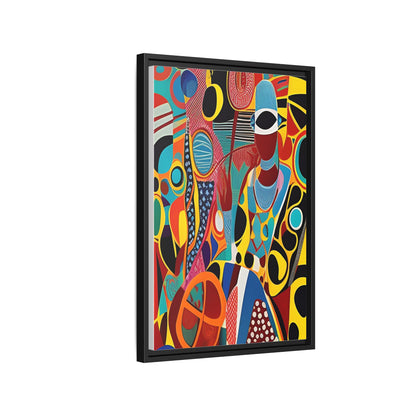 Ajora Veil Matte Canvas Wall Art