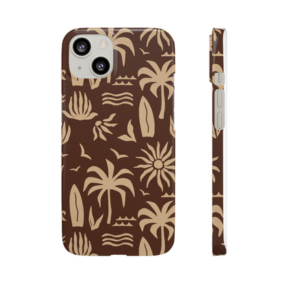 Vintage Tropical Snap Case for iPhone®