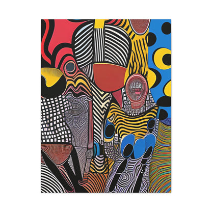 Luba Current Stretched Canvas Print
