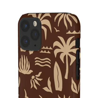 Vintage Tropical Snap Case for iPhone®