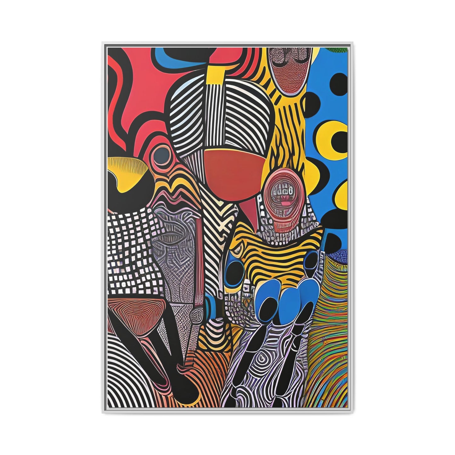 Luba Current Matte Canvas Wall Art