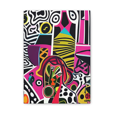 Nzingha Pulse Stretched Canvas Wall Art
