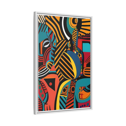 Sankofa Blaze Matte Canvas Wall Art