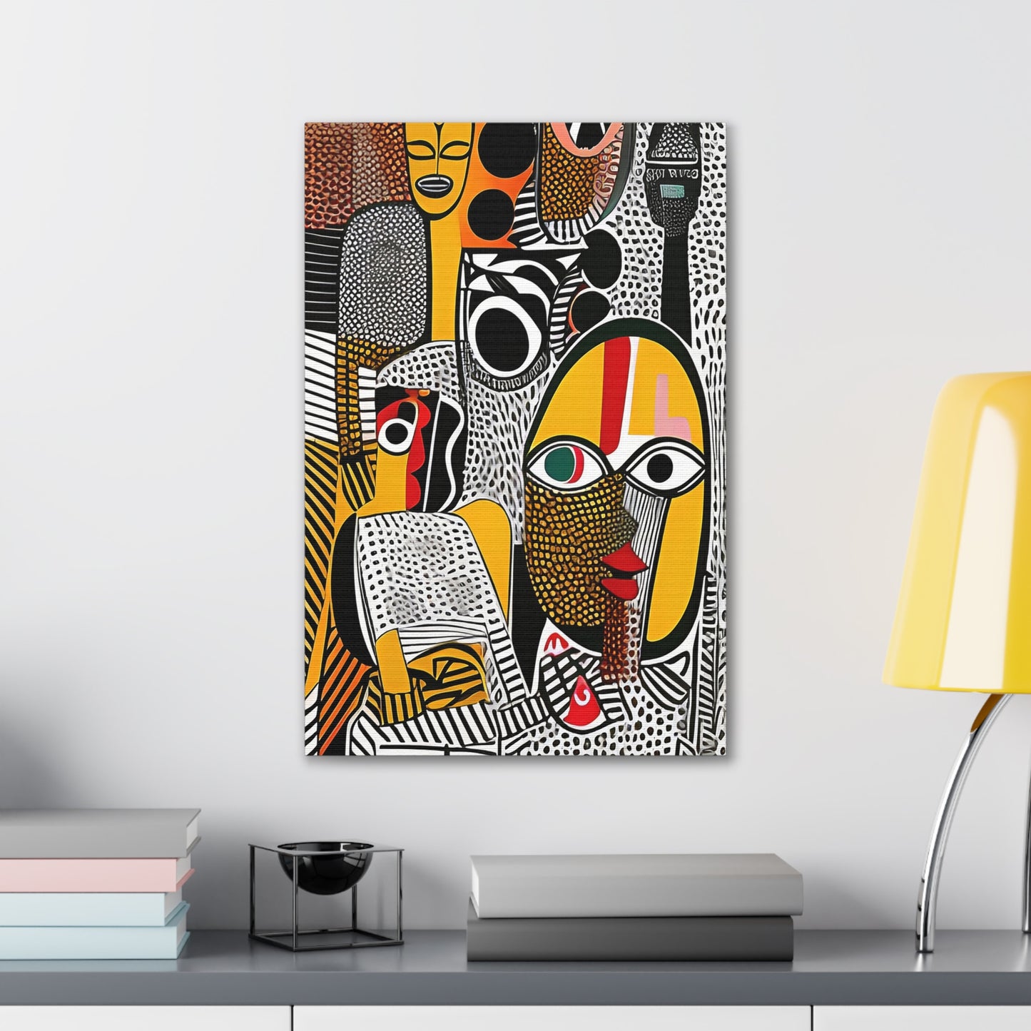 Oju Oracle Stretched Canvas Wall Art
