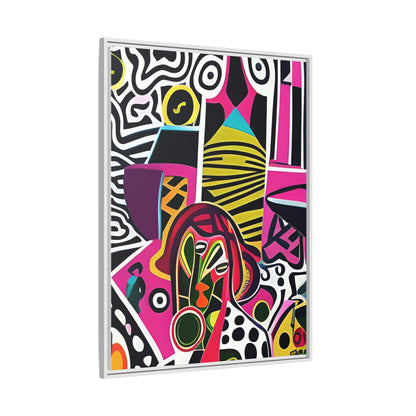 Nzingha Pulse Matte Canvas Wall Art