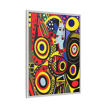 Okira Blaze Matte Canvas Wall Art