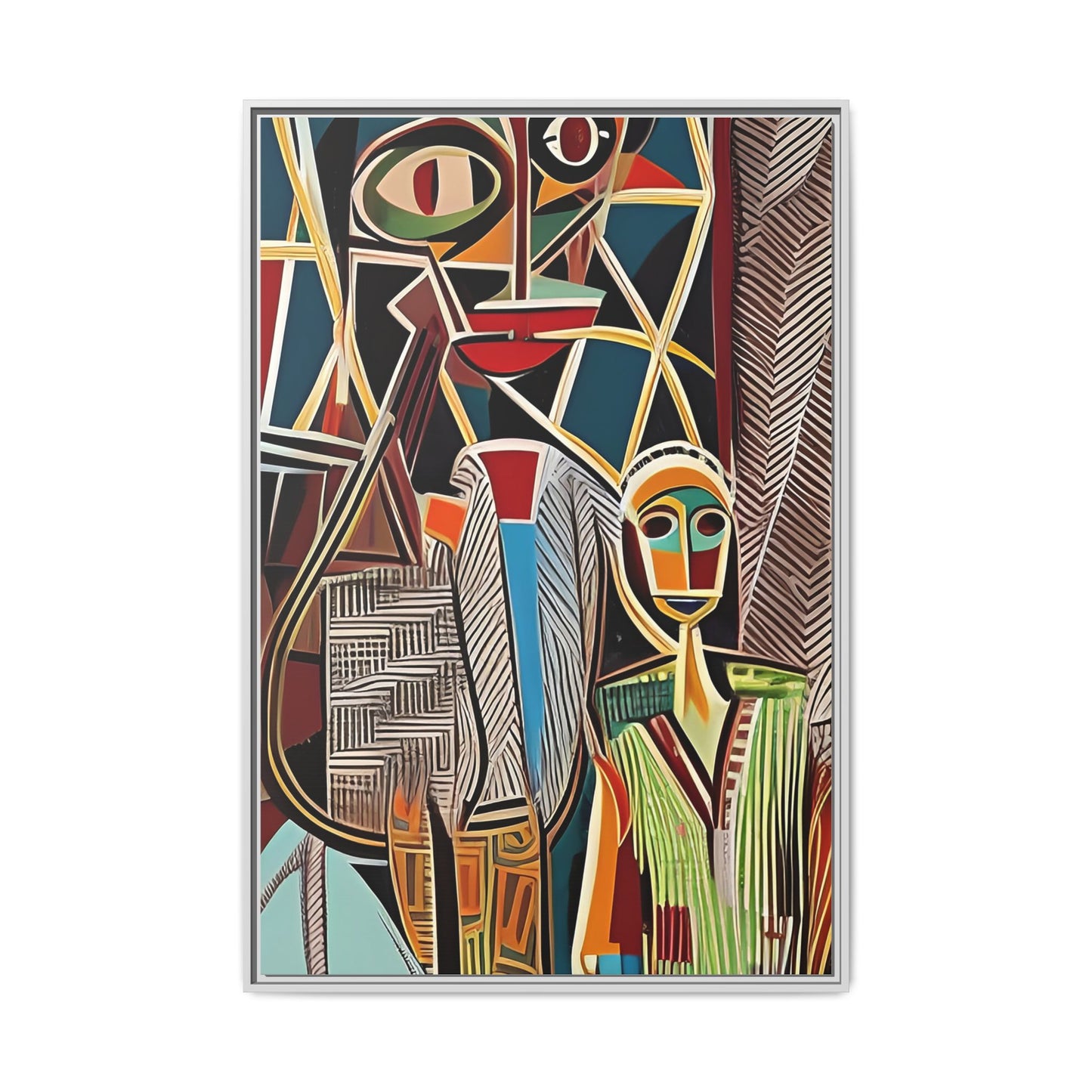 Moya Threads Matte Canvas Wall Art