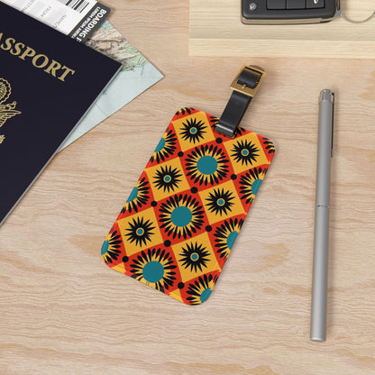 Sunburst Echo Luggage Tag