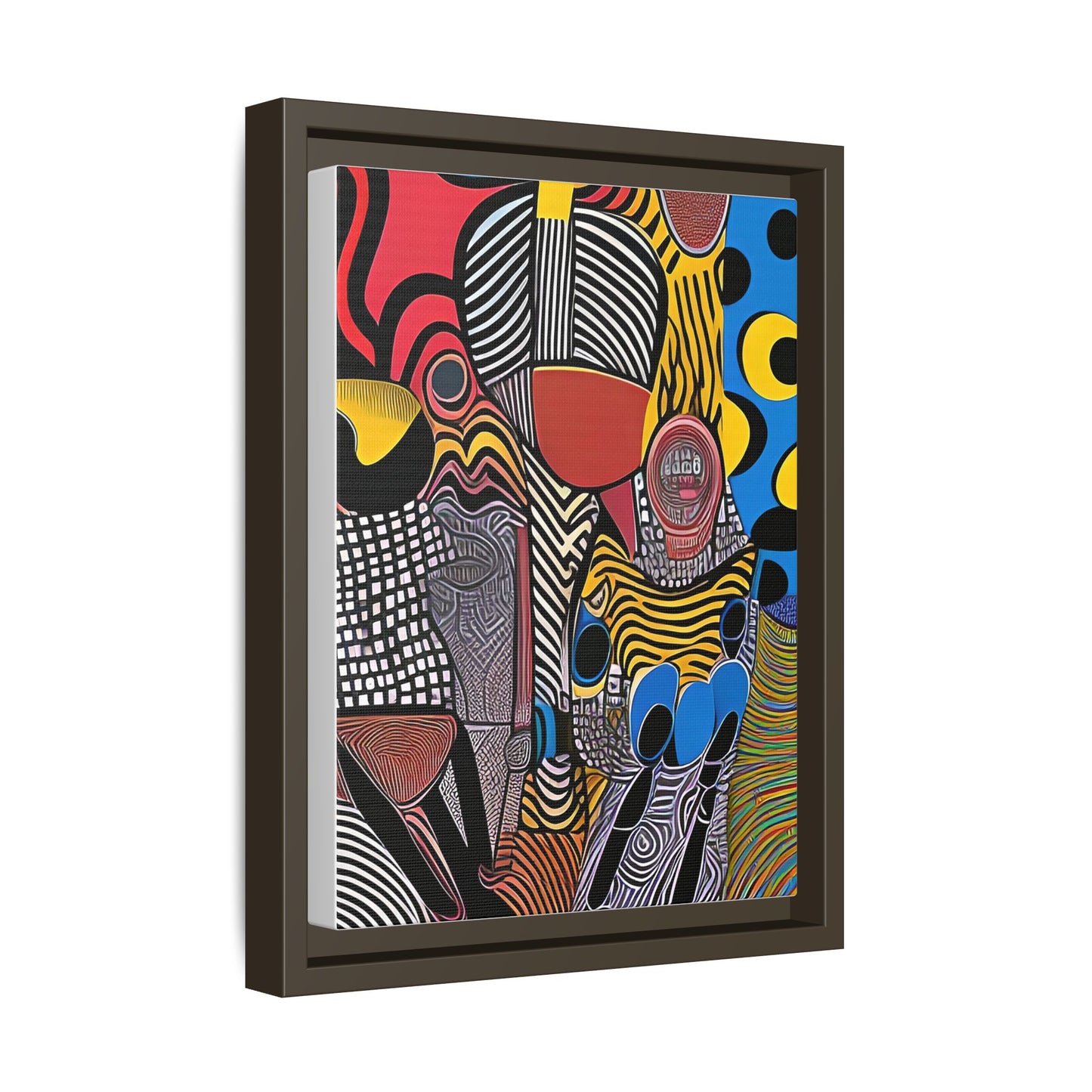 Luba Current Matte Canvas Wall Art