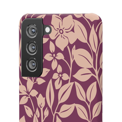 Blooming Elegance Snap Case for Samsung Phone